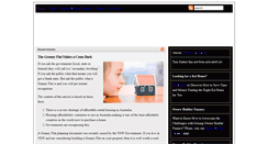 Desktop Screenshot of ownerbuilderadvice.com